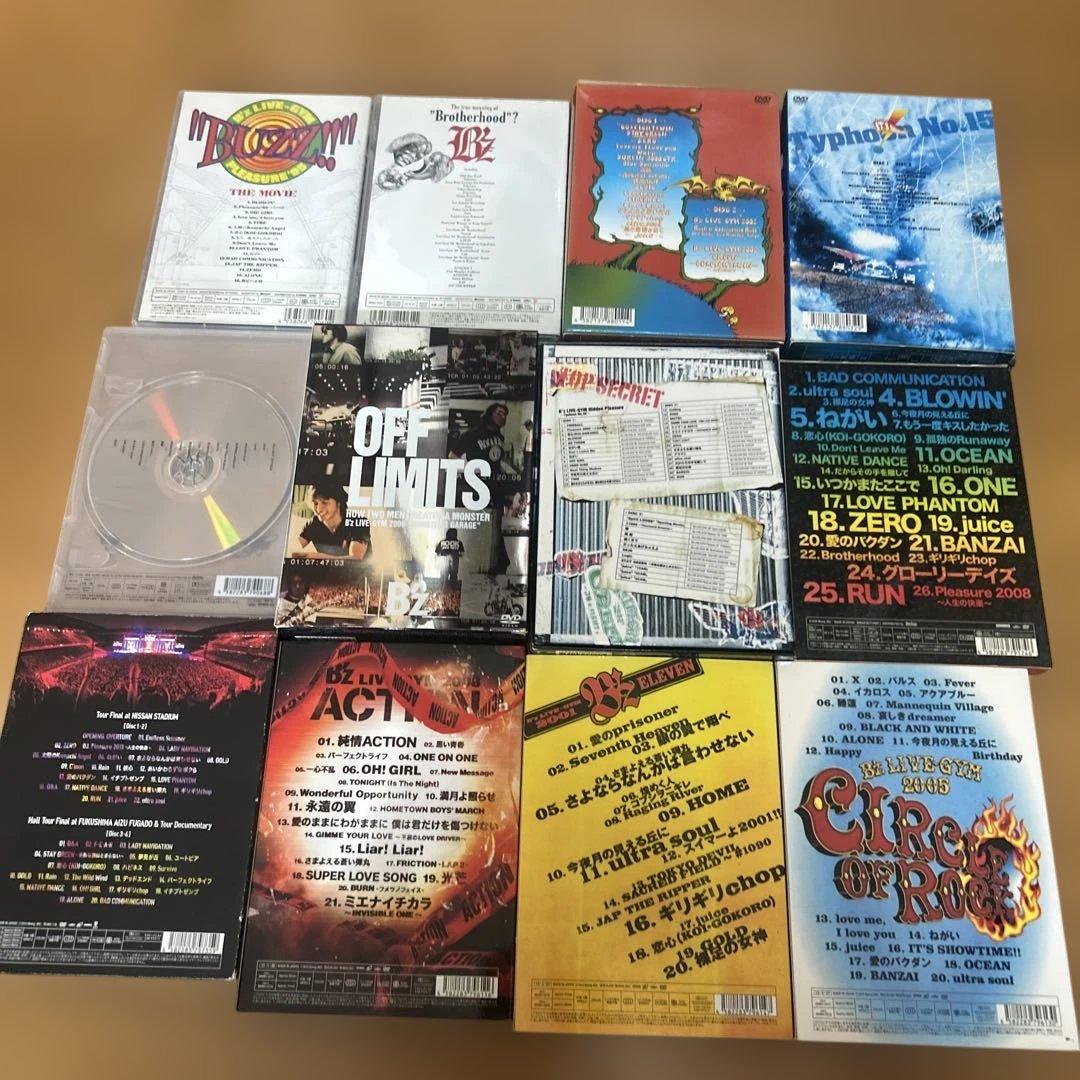 B’z LIVE DVD 全12本セット　まとめ売り