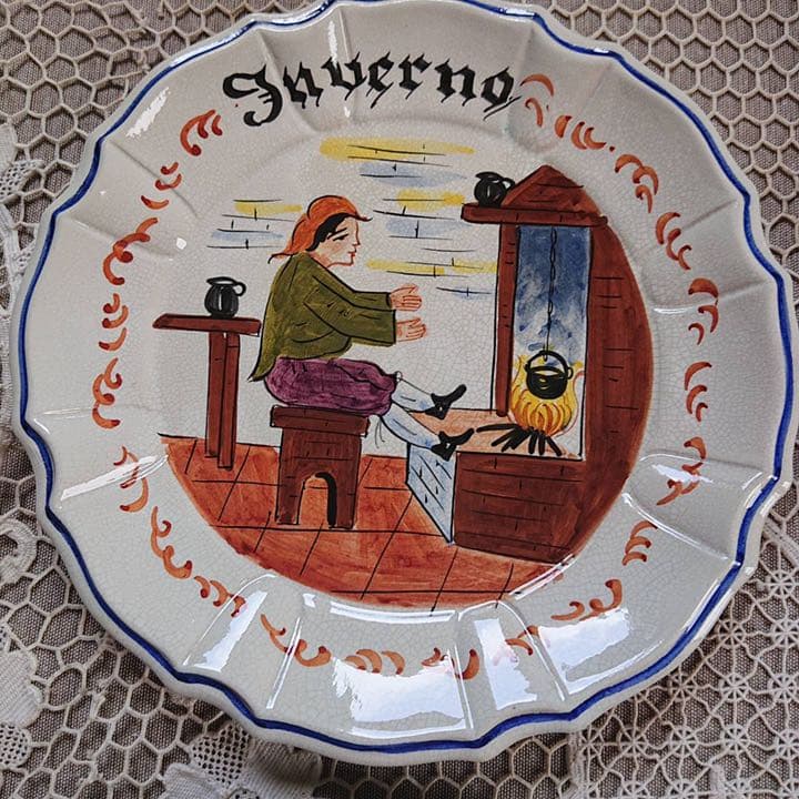 今はもうないイタリアの美しいお皿