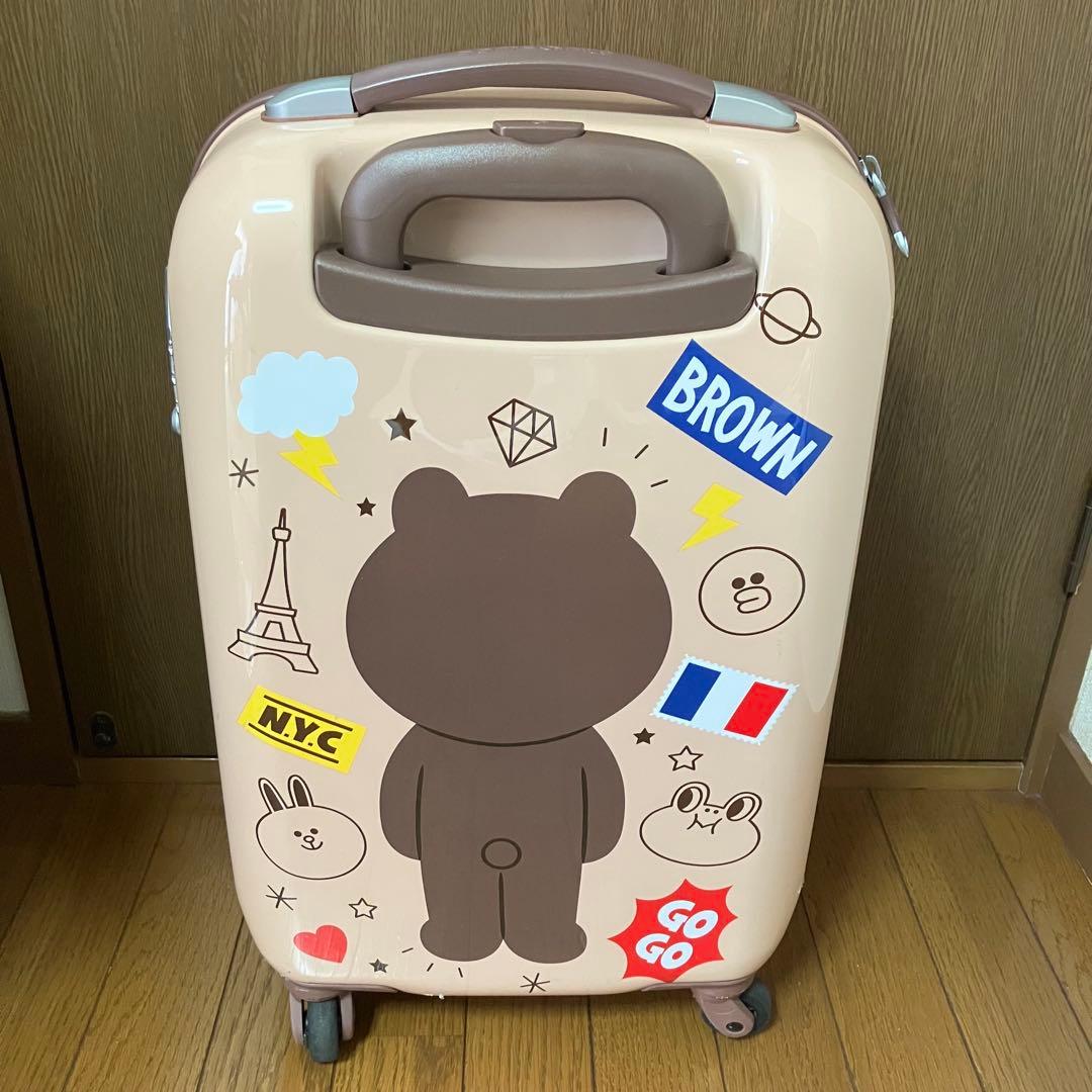 サムソナイト LINEブラウン キャリーケース