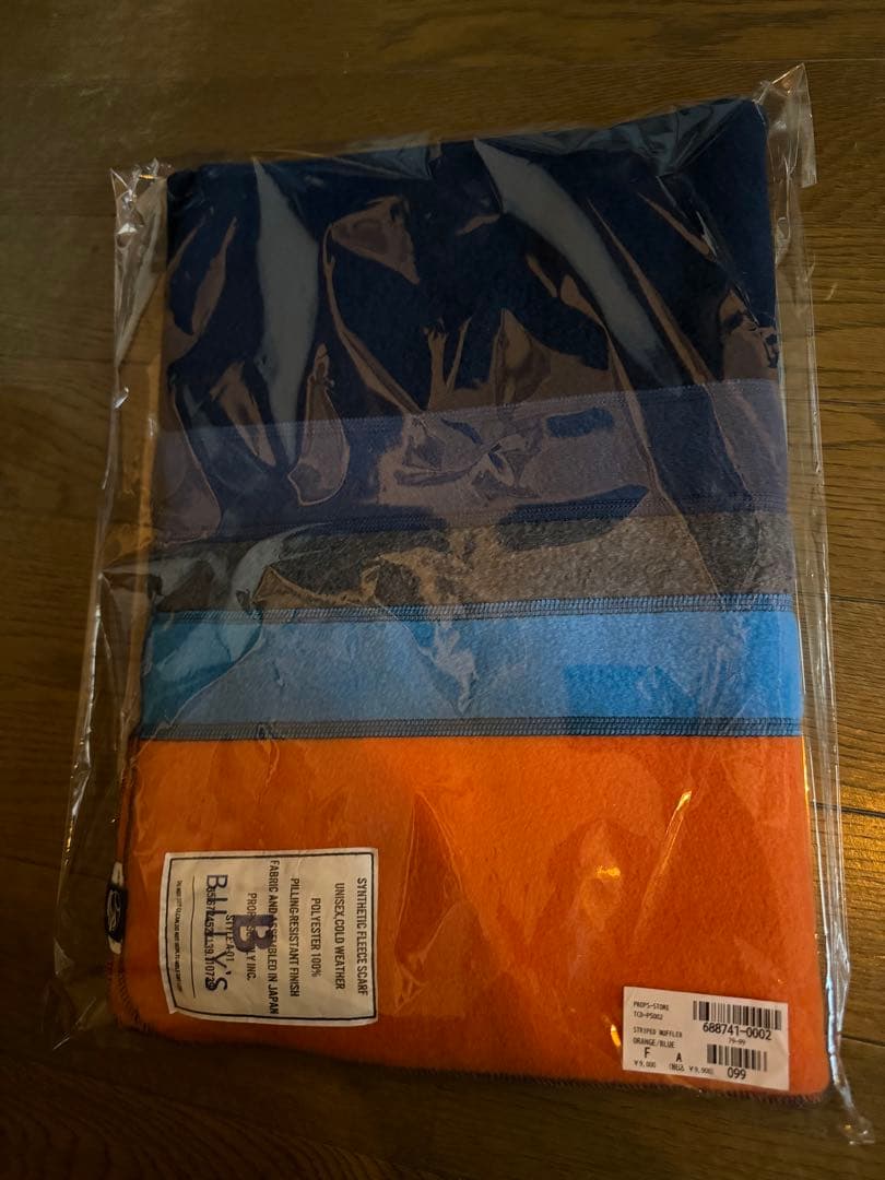 新品 PROPS STORE マフラー ストライプ billy's