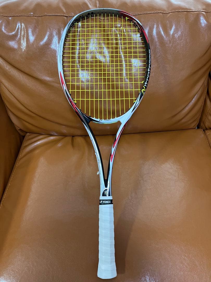 ★美品 ヨネックス ネクシーガ90V ソフトテニスラケット カスタムフィット