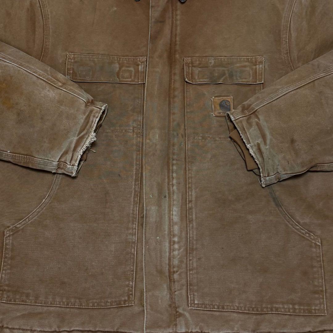 カーハート　メキシコ製　ダック地　トラディショナルジャケット　中綿　C26XL.