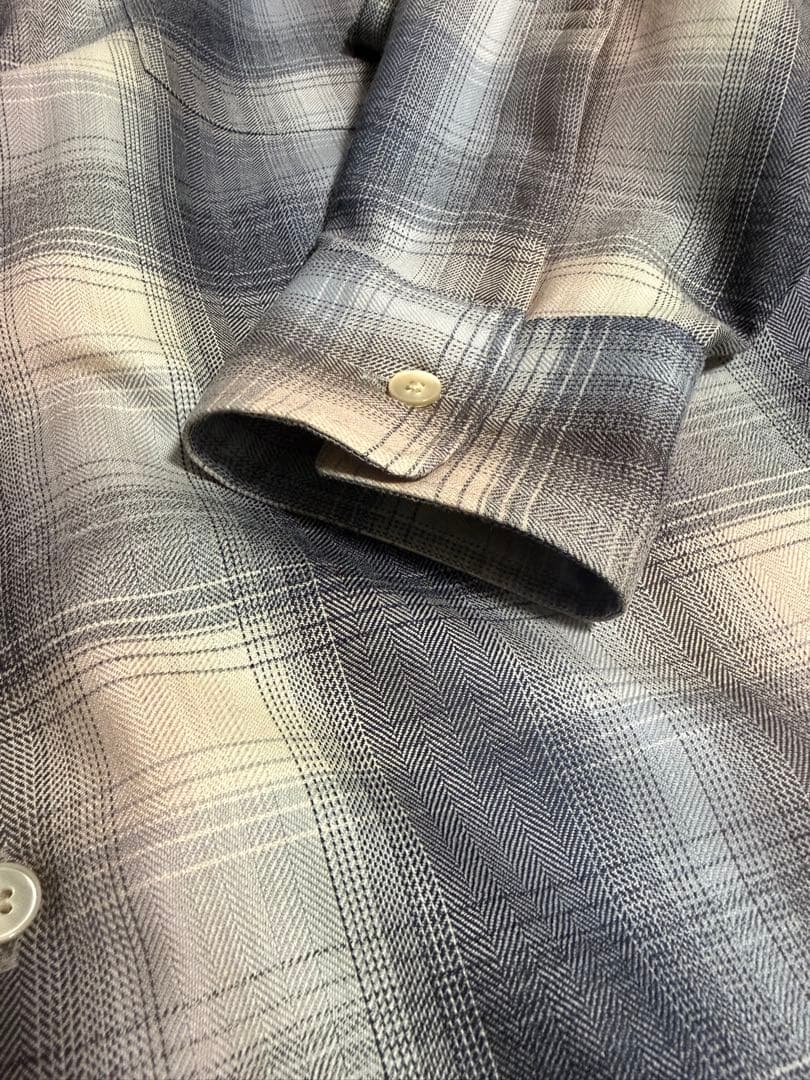 【おぼん様用】SUPER LIGHT WOOL CHECK SHIRT