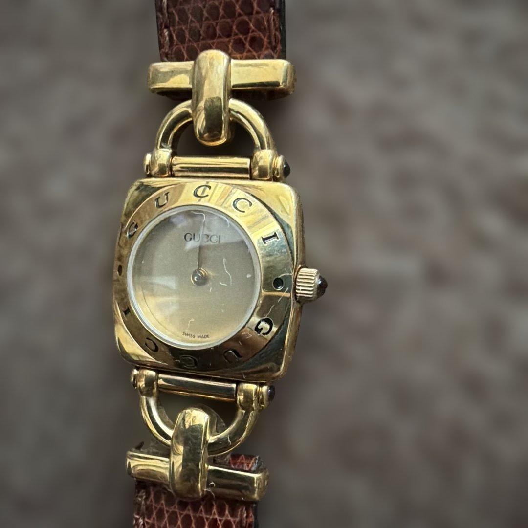 GUCCI グッチ ホースビット ゴールド 時計