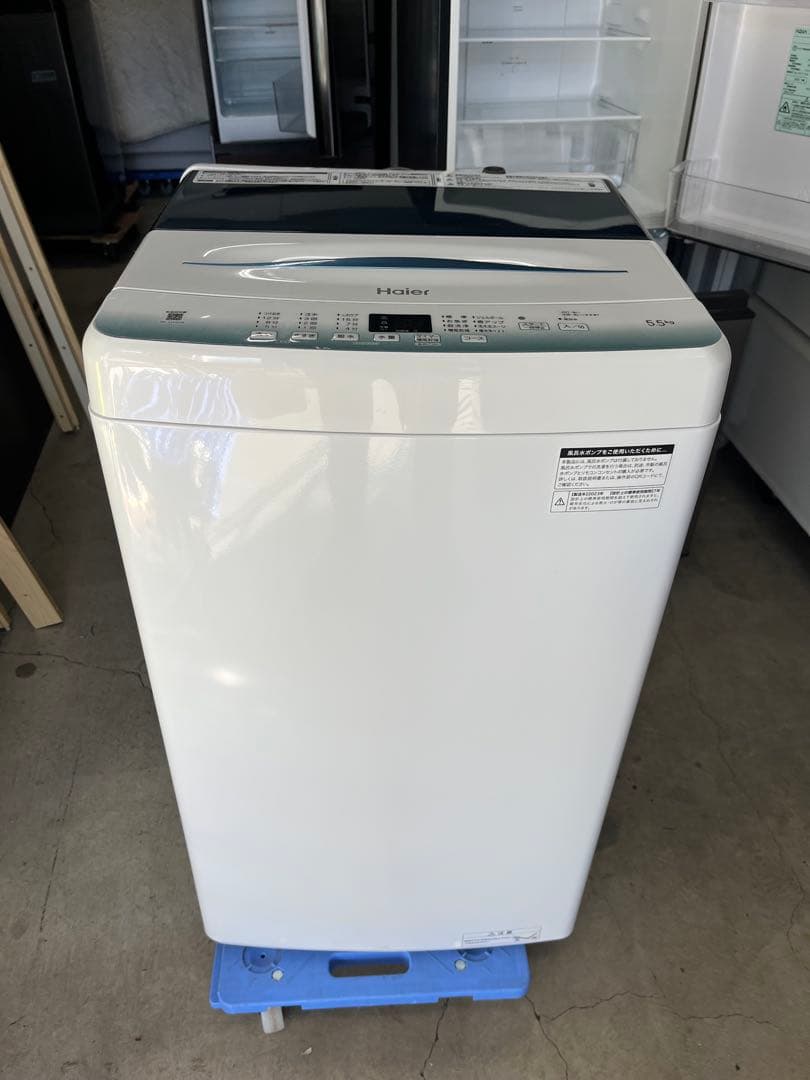 全国送料無料 ハイアール 2023年製 洗濯機 JW-U55HK 女性オーナー