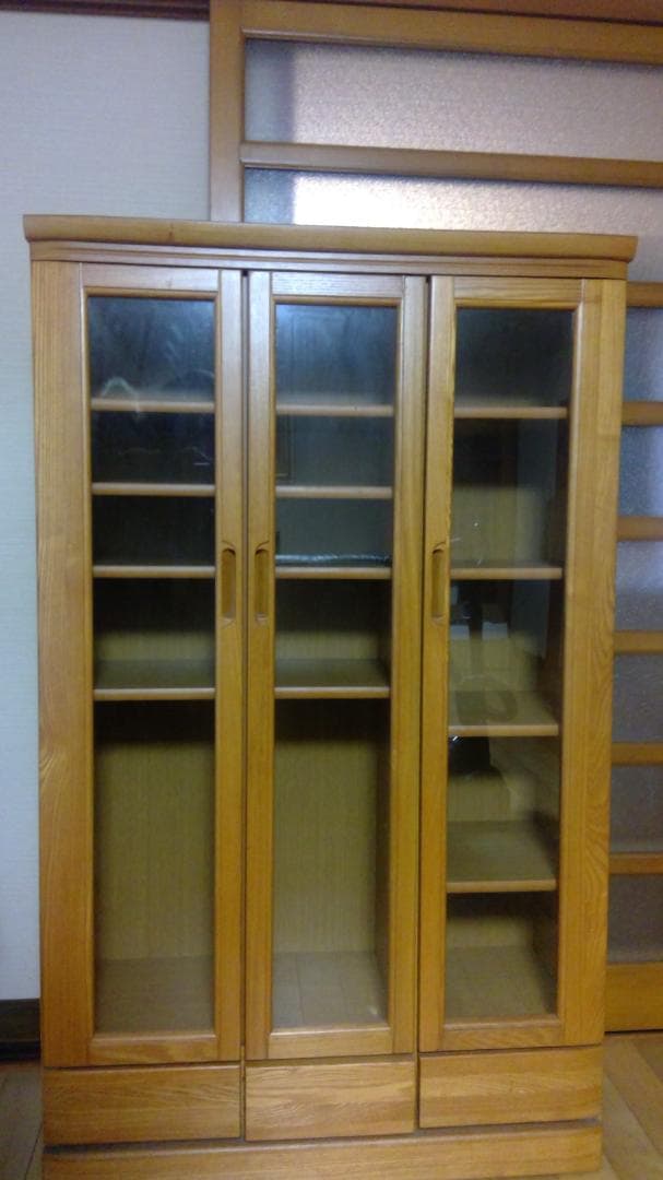 キャビネット　食器棚　本棚　飾り棚　平成　たのメル便料込