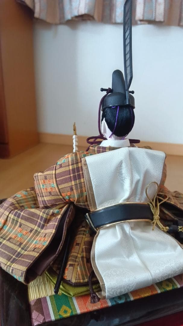 雛人形 親王床飾り 1体サイズ　縦横20センチ×高さ16センチ