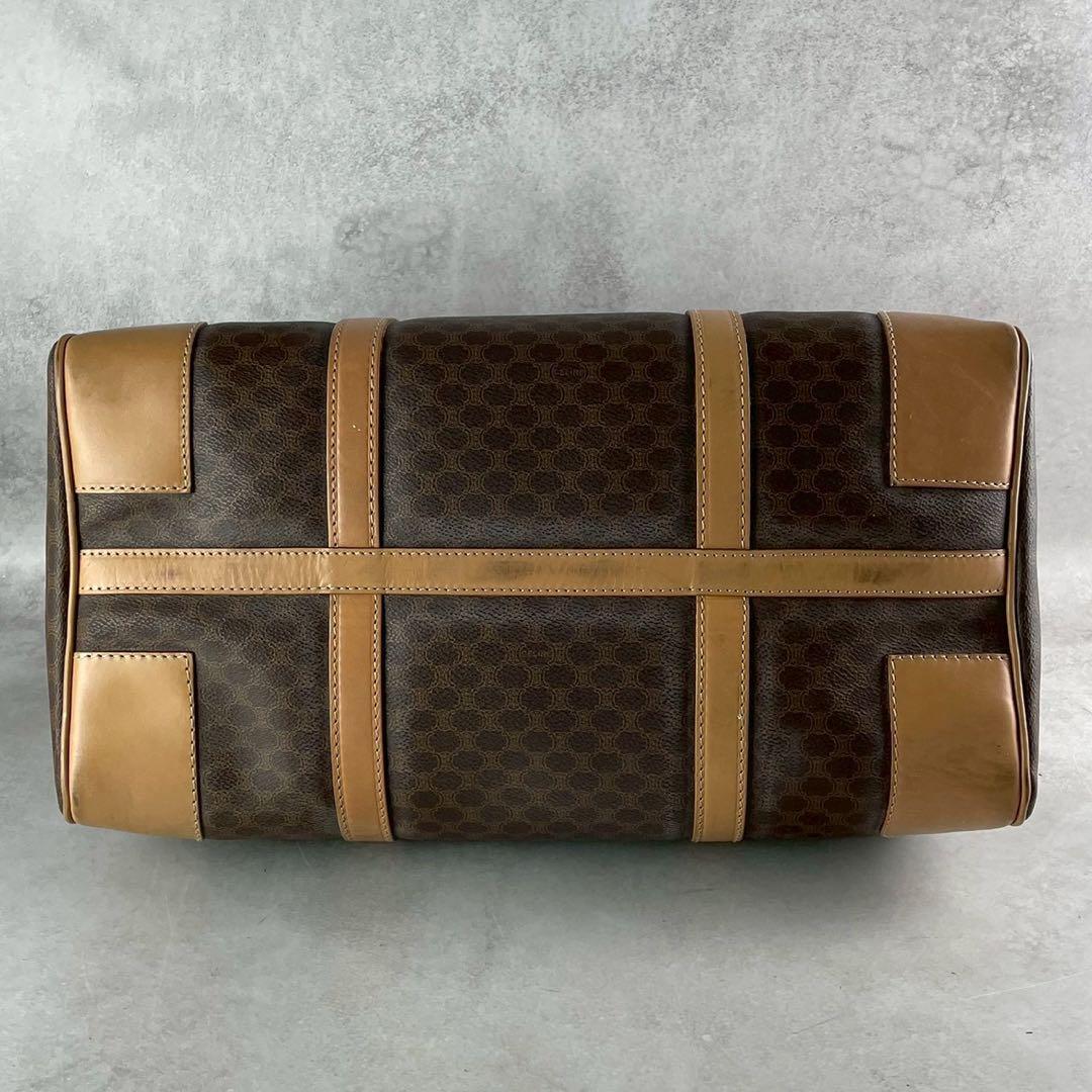 希少美品 CELINE オールド セリーヌ トリオンフ マカダム ボストンバック