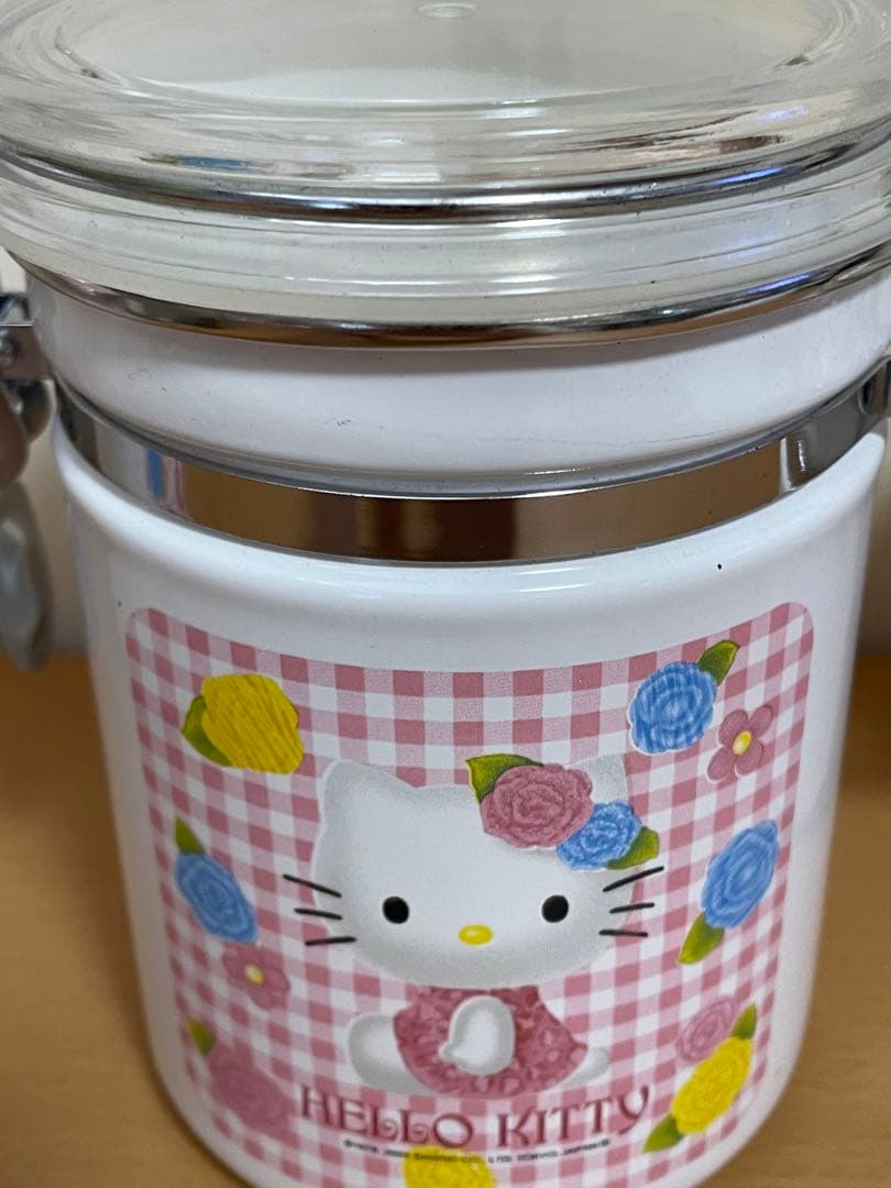 未使用 ☆ハローキティ ローズキティ　保存容器　8点セット