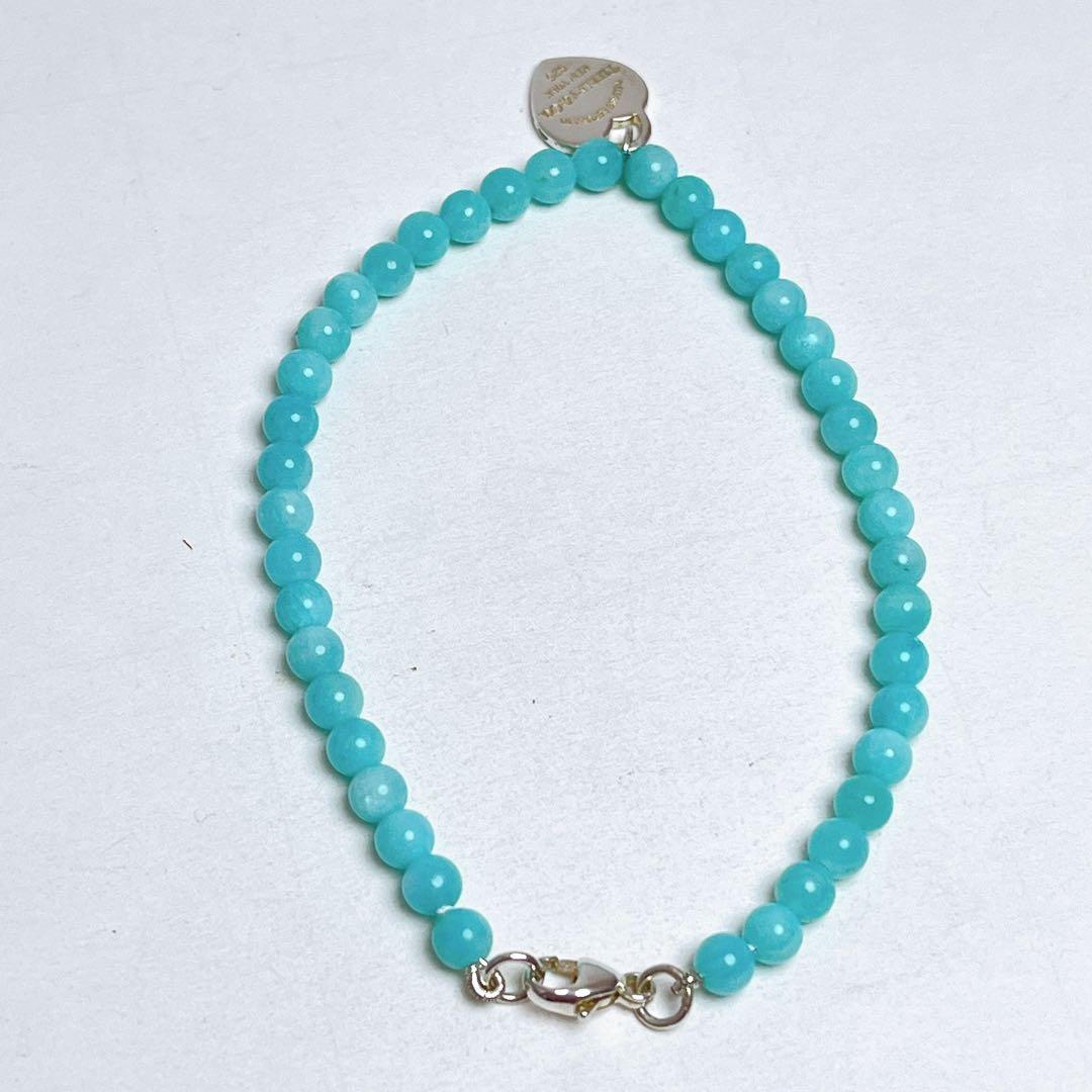 ティファニー　リターントゥ　ハート　ビーズ　アマゾナイト　ブレスレット　925