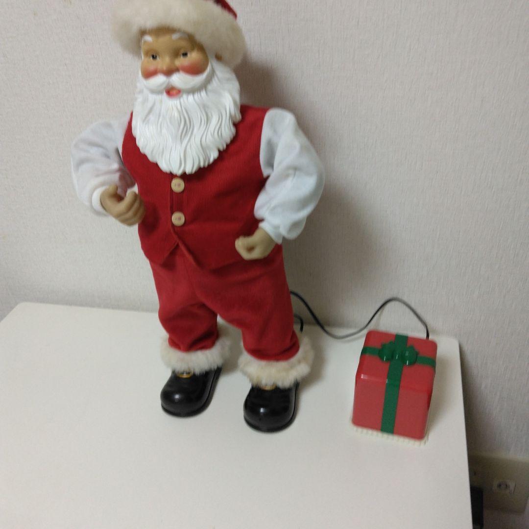 【希少稀】Dancing Santa サンタクロース 置物（年代物です♪）