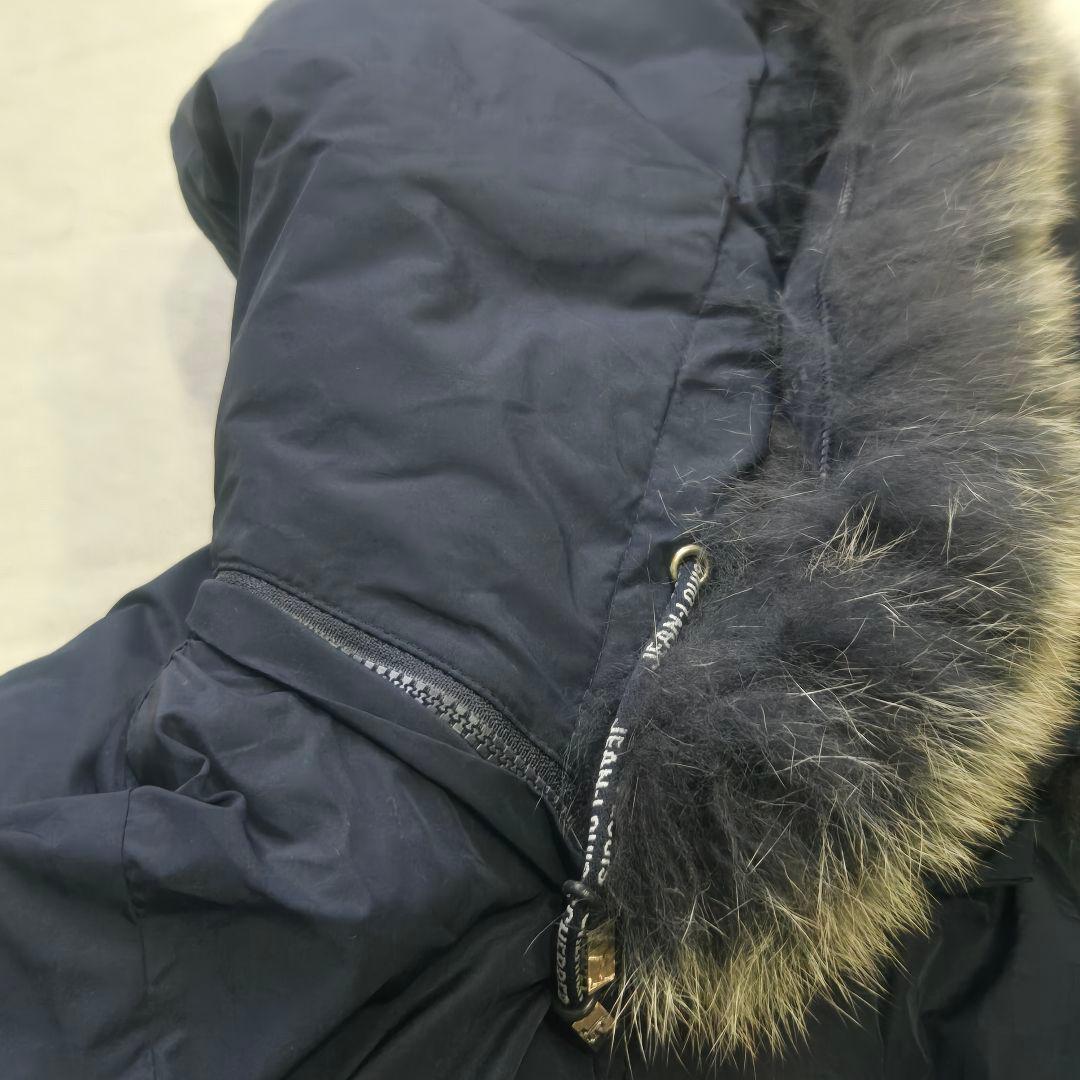 JEAN-LOUIS SCHERRER ダウンコート Bフォックスファー LL