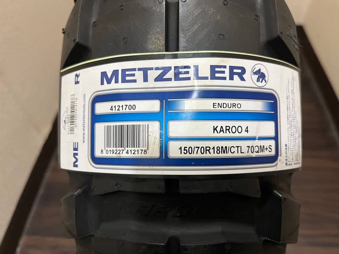 METZELER KAROO 4 150/70R18 未使用品❗️