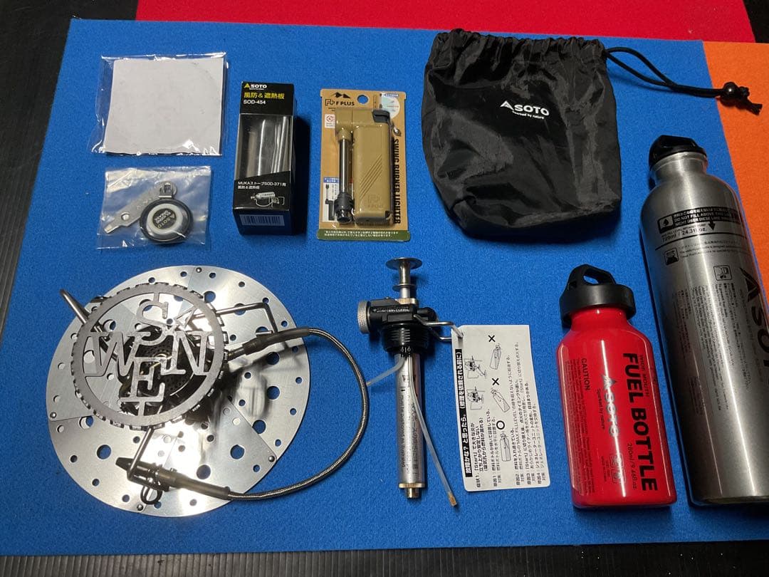 SOTO MUKAストーブ点検済み動作良好美品・新品付属品多数付きお買い得セット