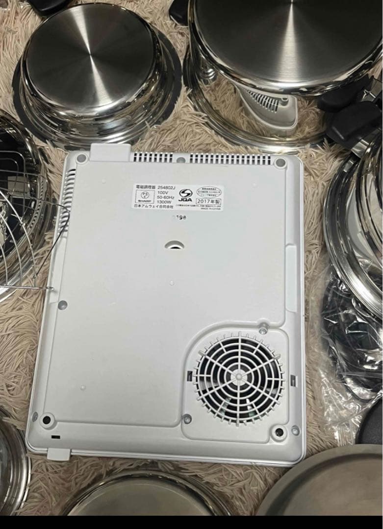 超お得セット‼️豪華セット‼️インダクションレンジ&24P&ナイフハサミ✴︎34万円‼️