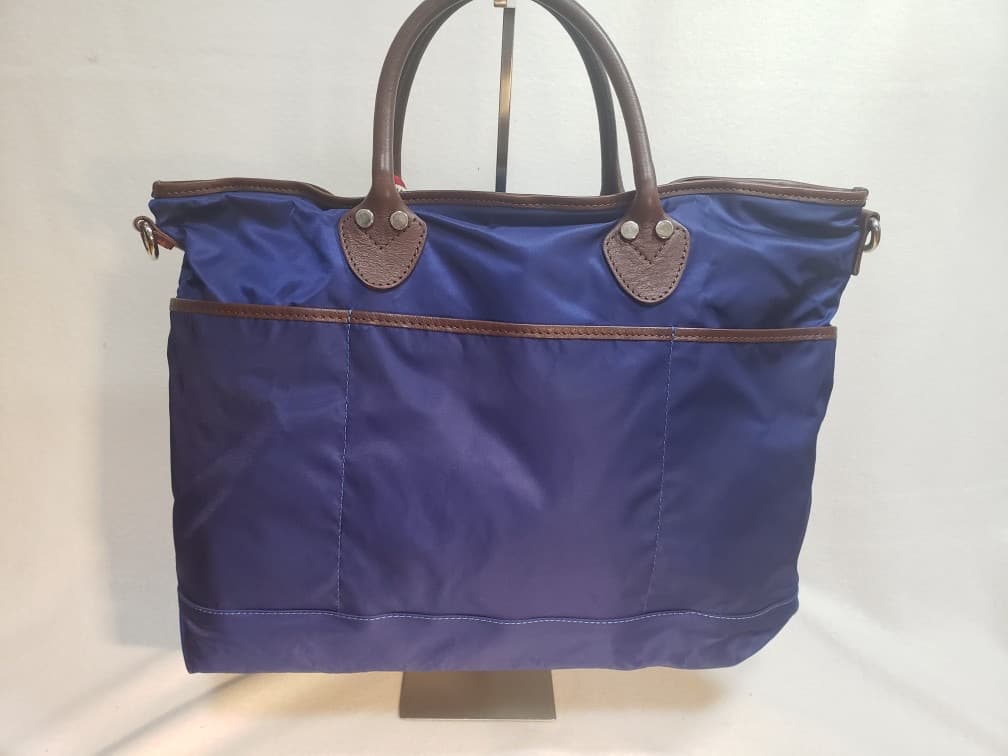 Orobianco 2way ビジネスバッグ トートバッグ ネイビー