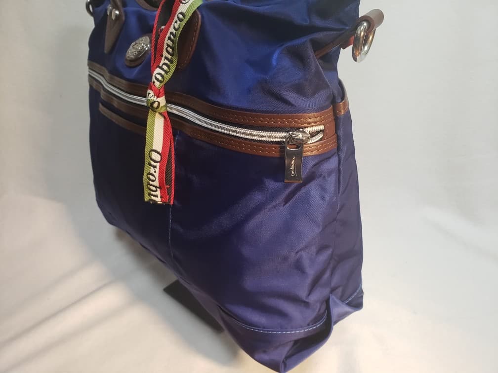 Orobianco 2way ビジネスバッグ トートバッグ ネイビー