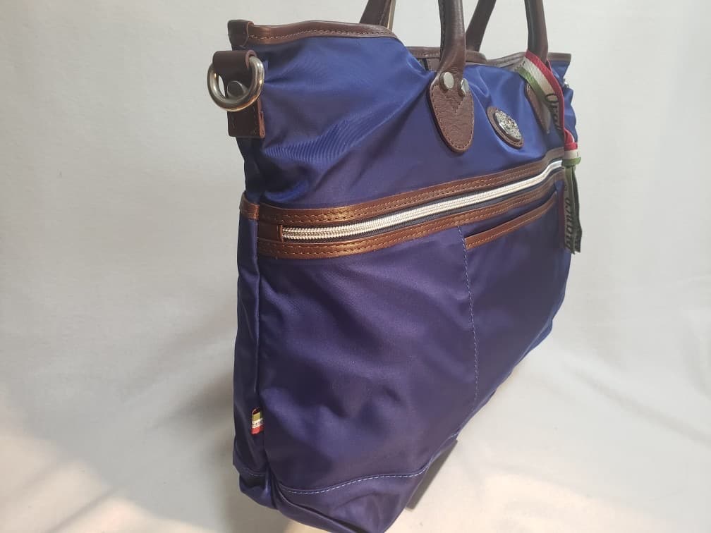 Orobianco 2way ビジネスバッグ トートバッグ ネイビー