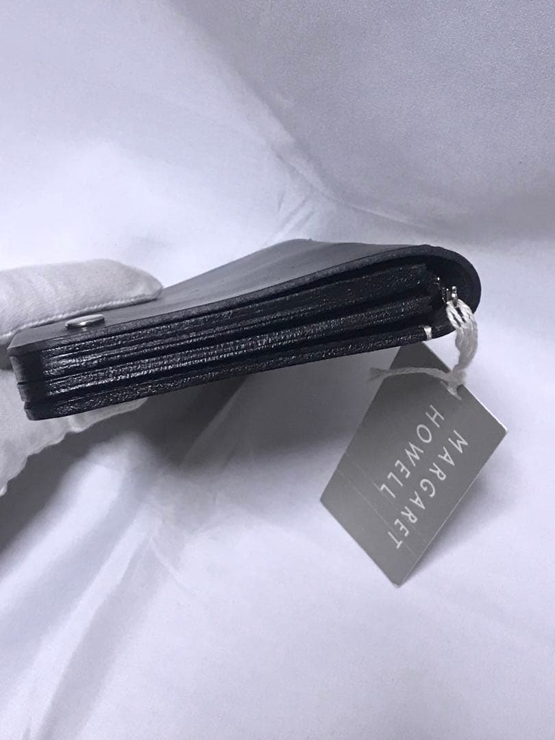 新品　イギリス製　マーガレットハウエル　長財布　ブラック