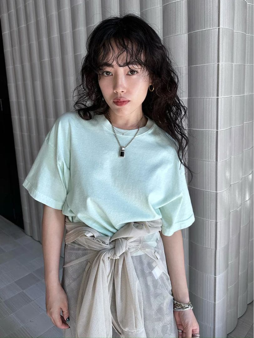 2点SET elchele/エルチェレ LACE UNIVERSAL TEE