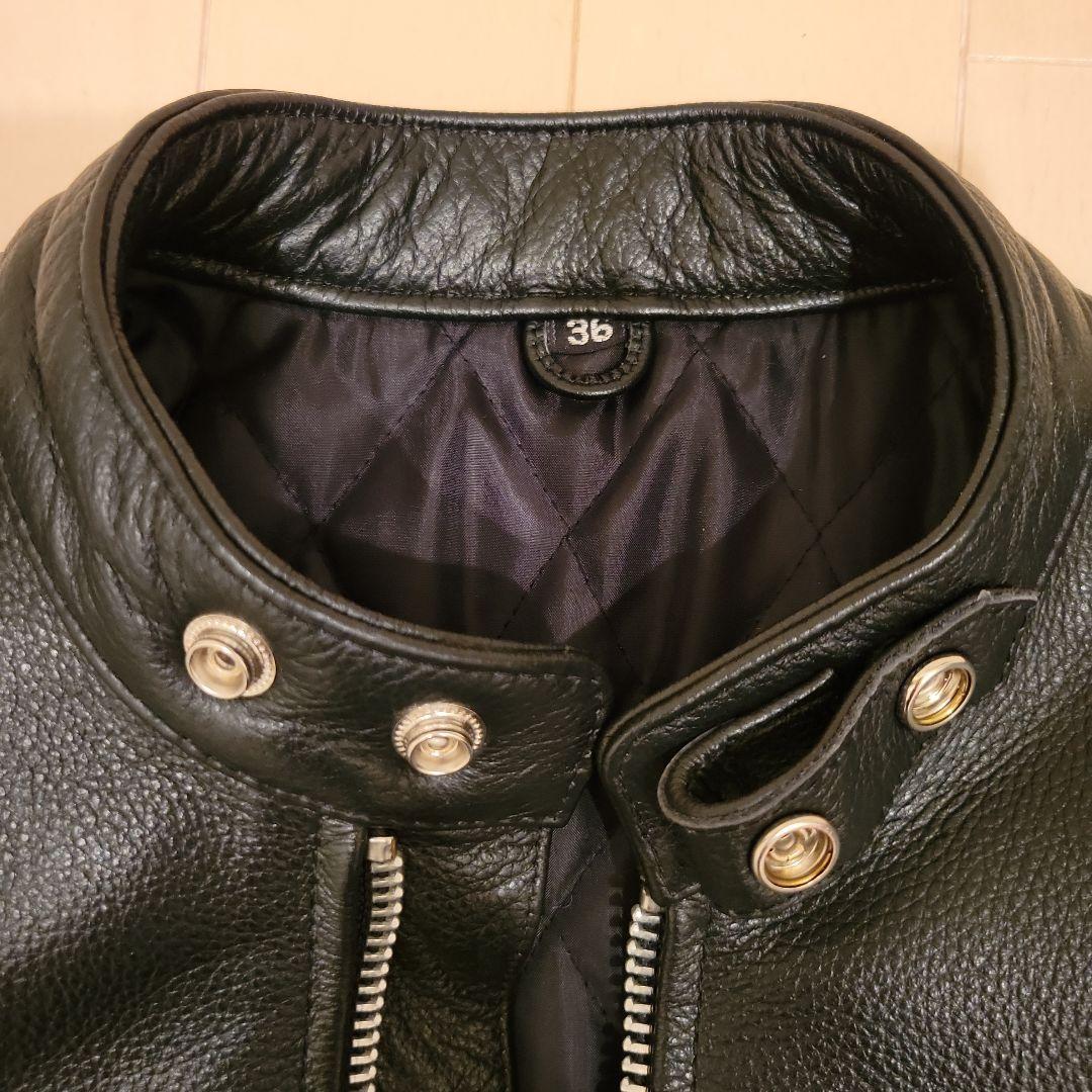 【美品】FREEDOM　フリーダム　シングルライダース　size36