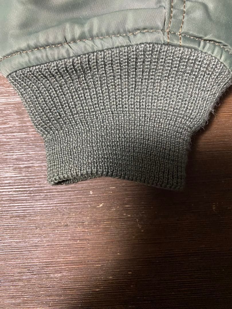 AVIREX USA MA-1フライトジャケット オリーブグリーン