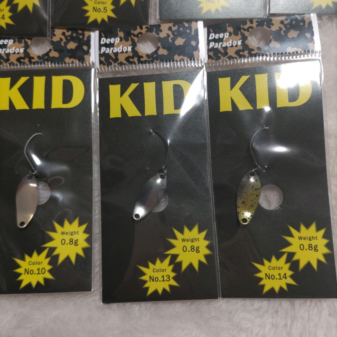 KID-DADDY（9枚） 、KID（9枚）　スプーンセット計18枚