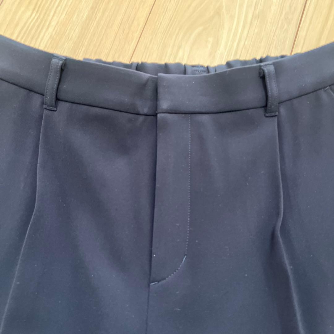 INDIVI パンツ スーツ セットアップ 41 XL ウエストゴム　卒園入学