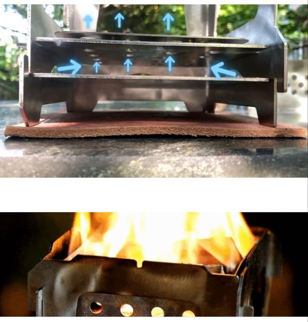 mini stove ミニストーブ　二次燃焼