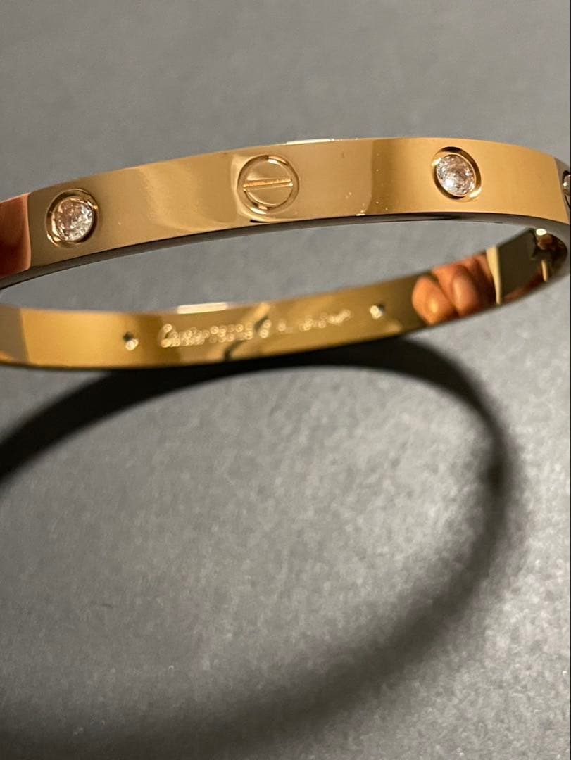 ダイヤ　ブレスレットバングル　ドライバー付き