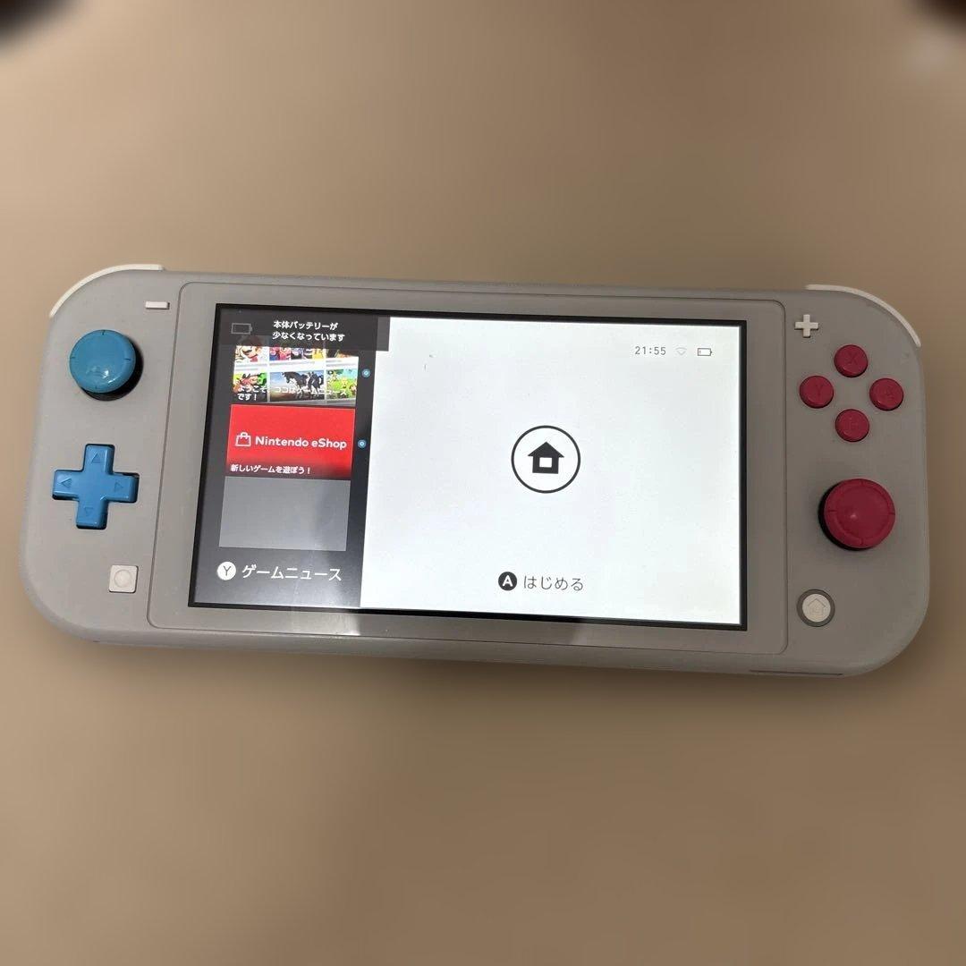 Nintendo Switch Lite グレー/青/赤　ポケモンカラー本体