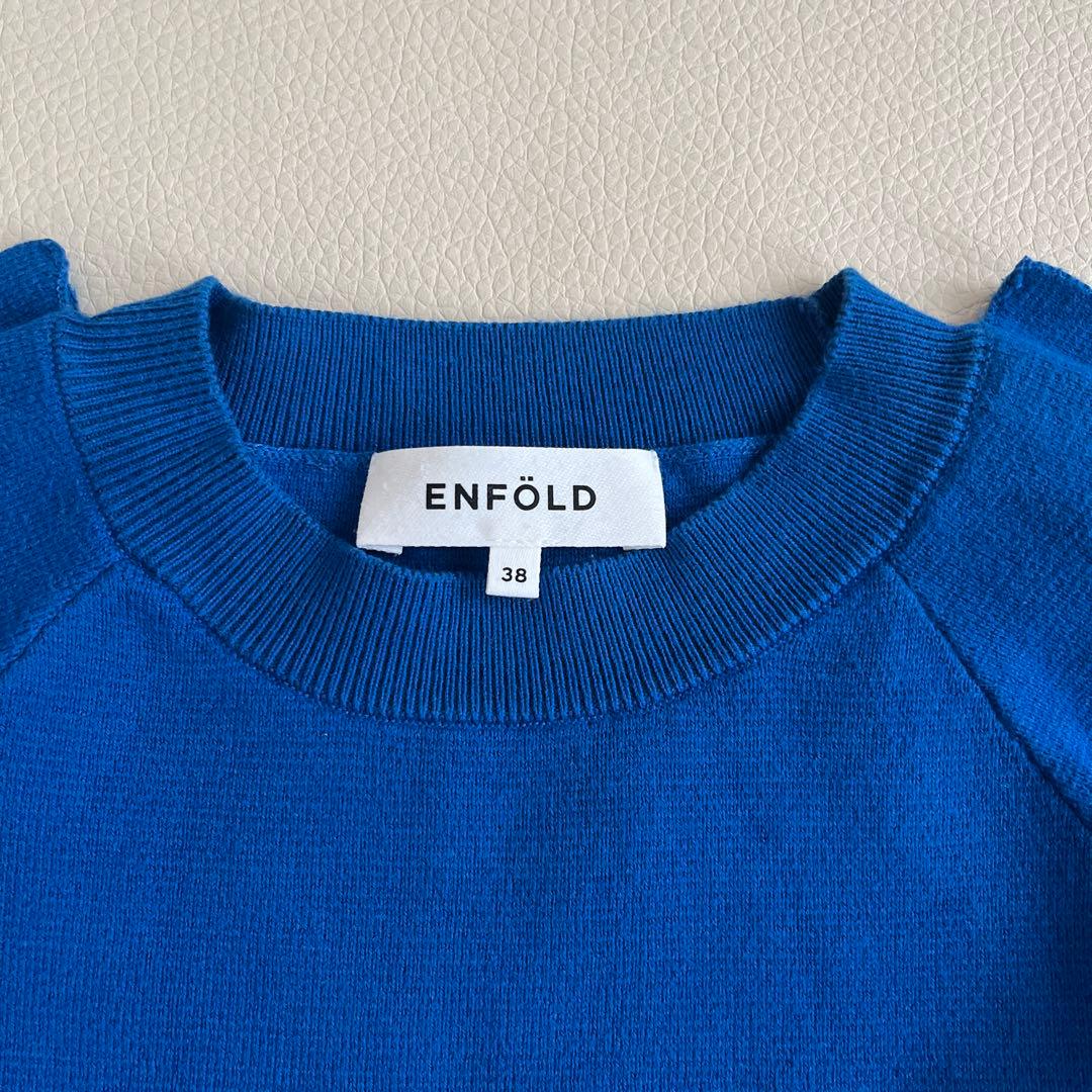ENFÖLD ショルダーデザインニット