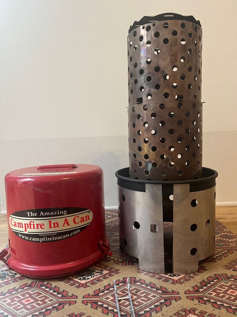 レア　Campfire In A Can 焚き火台　キャンプファイヤーインアカン