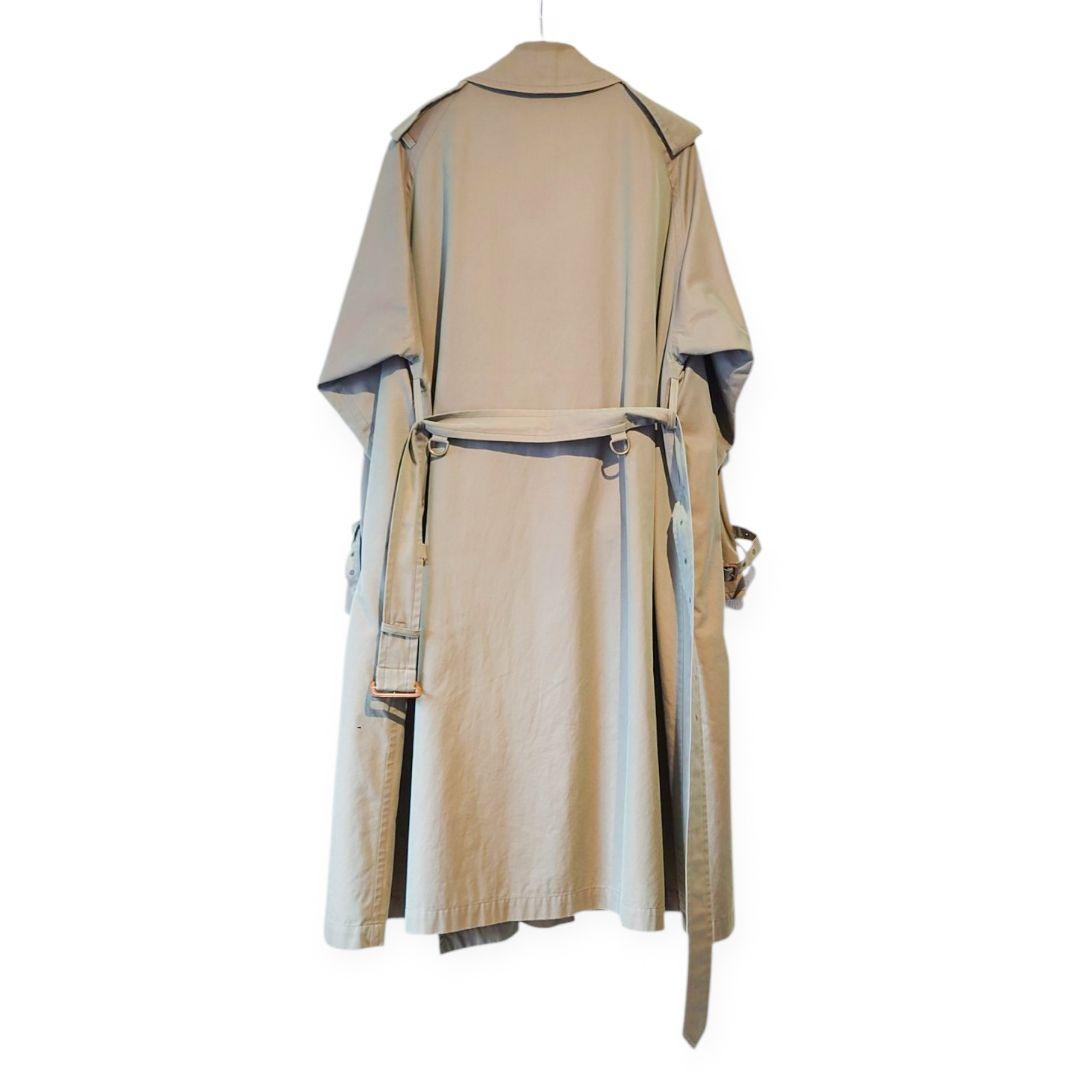 【AURALEE】 FINX CHAMBRAY BIG TRENCHCOAT 3