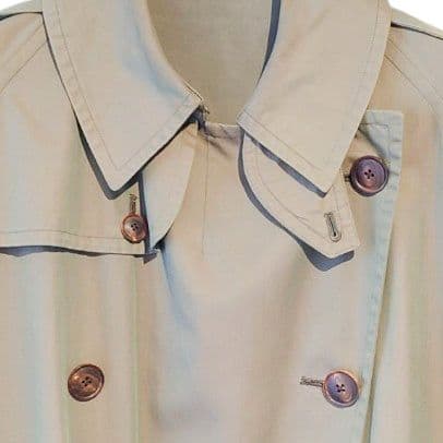【AURALEE】 FINX CHAMBRAY BIG TRENCHCOAT 3