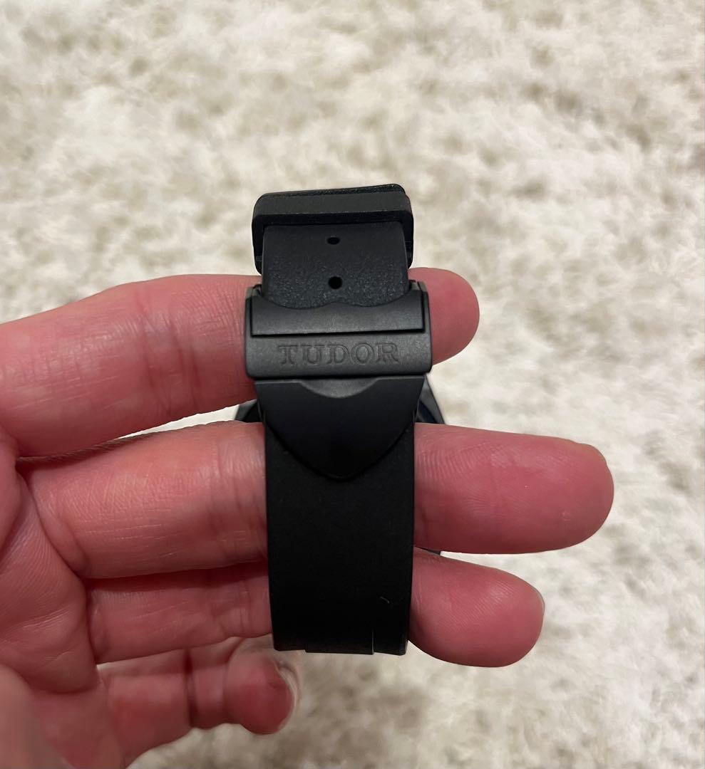 美品　TUDOR チューダー ブラックベイ セラミック　4万相当ラバーベルト付属
