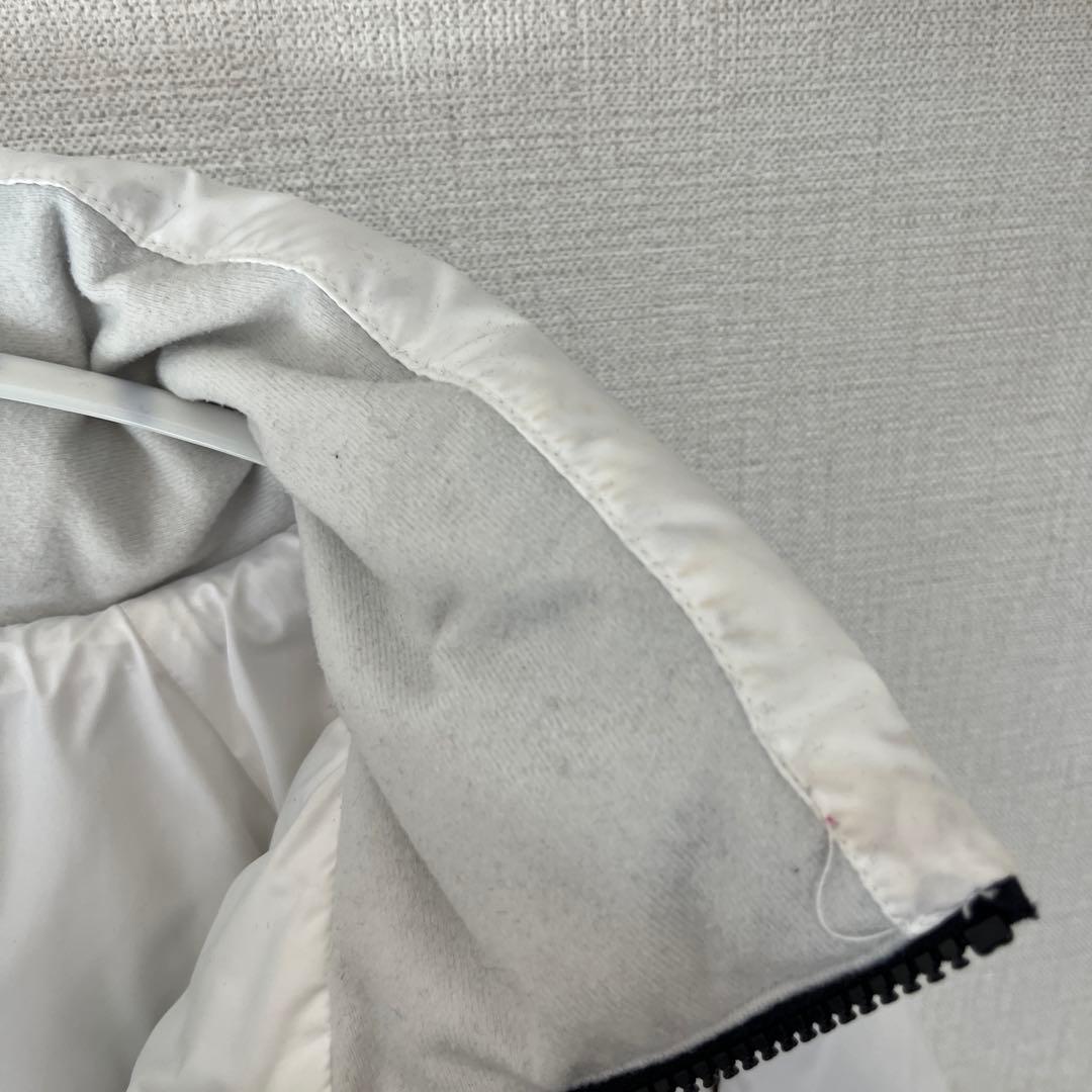 THE NORTH FACE フード付きダウンジャケット ホワイト