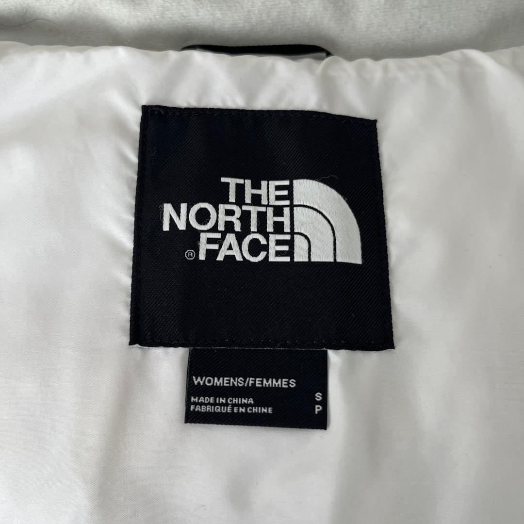 THE NORTH FACE フード付きダウンジャケット ホワイト