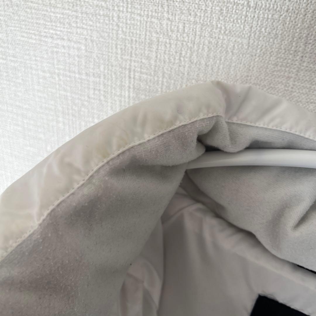 THE NORTH FACE フード付きダウンジャケット ホワイト