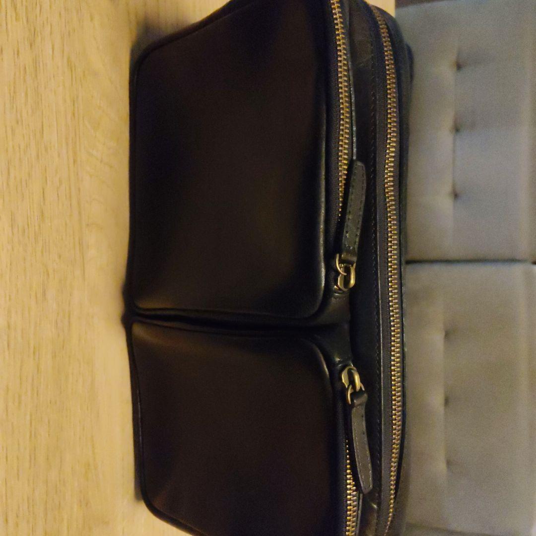 土屋鞄 ツチヤカバン ビークル トリジップ ボディーバッグ ダークインディゴ