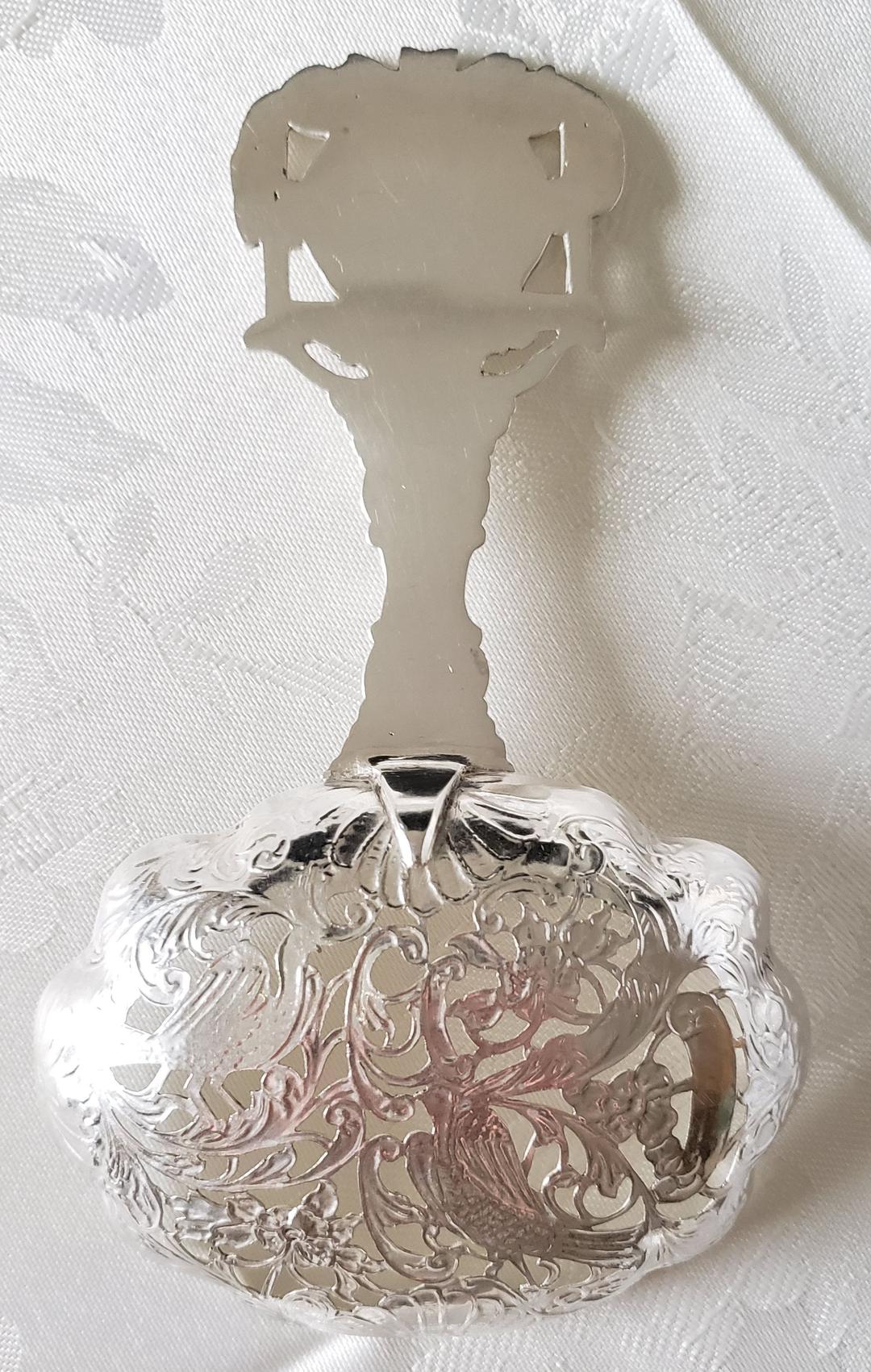 純銀 スターリング 特大 ボンボンスプーン アンティーク