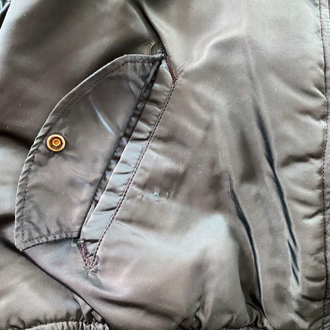 USA製レアカラー 80s ALPHA INDUSTRIES アルファ MA-1