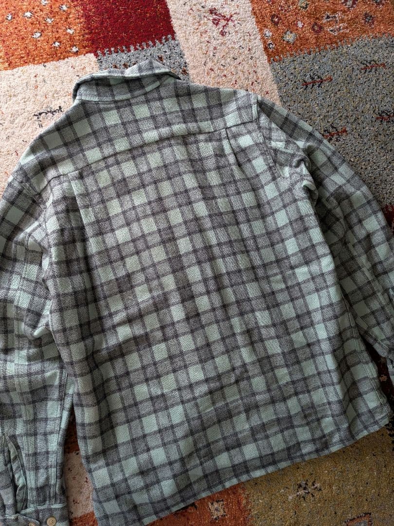 トップス Vintage 50's CAMPUS open collar shirt