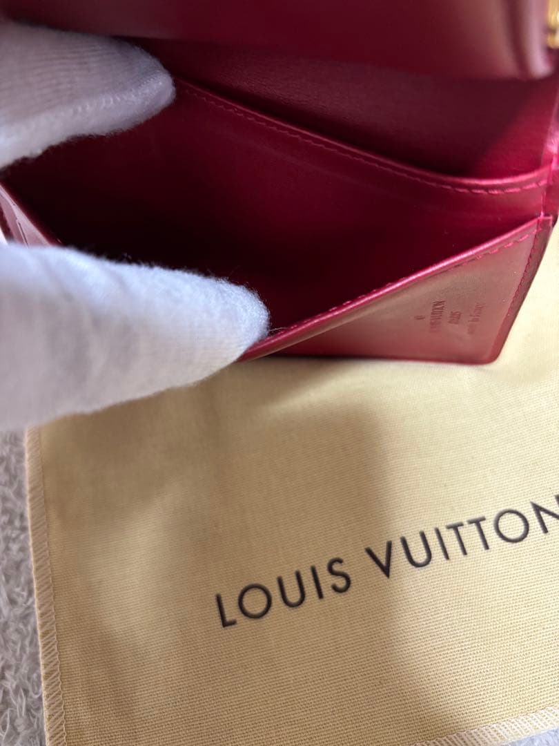 星空さま専用　LOUIS VUITTON 二つ折り財布 モノグラムヴェルニ