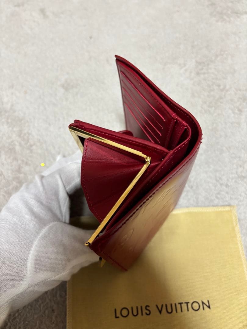 星空さま専用　LOUIS VUITTON 二つ折り財布 モノグラムヴェルニ