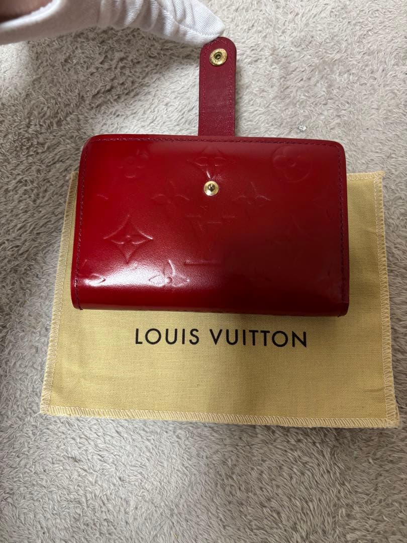 星空さま専用　LOUIS VUITTON 二つ折り財布 モノグラムヴェルニ