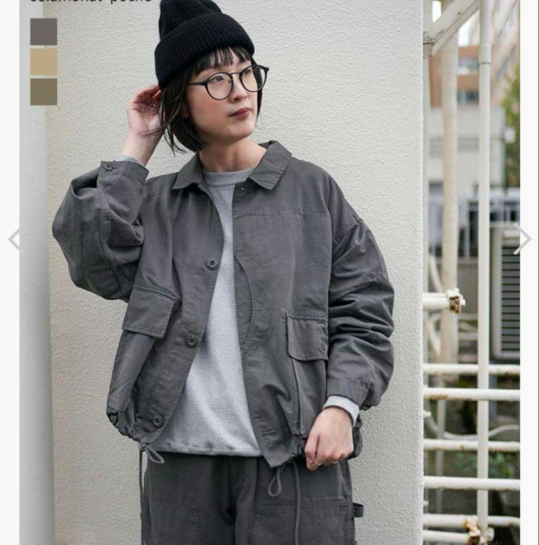 ソラモナポッシェ　グログラン ハンティングジャケット 　ウッディハウス