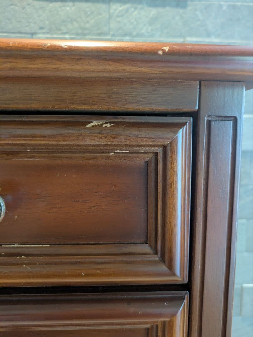 東海家具 KENT ケントシリーズ サイドチェスト 4段 整理タンス