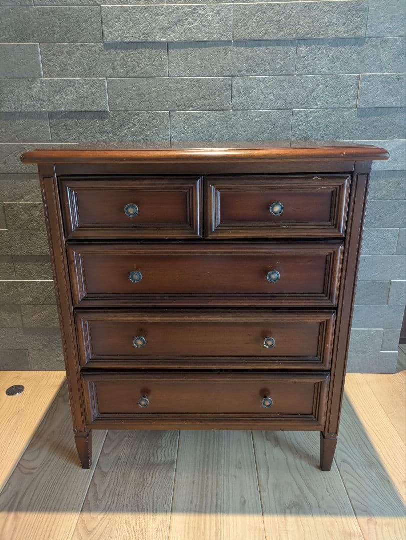 東海家具 KENT ケントシリーズ サイドチェスト 4段 整理タンス