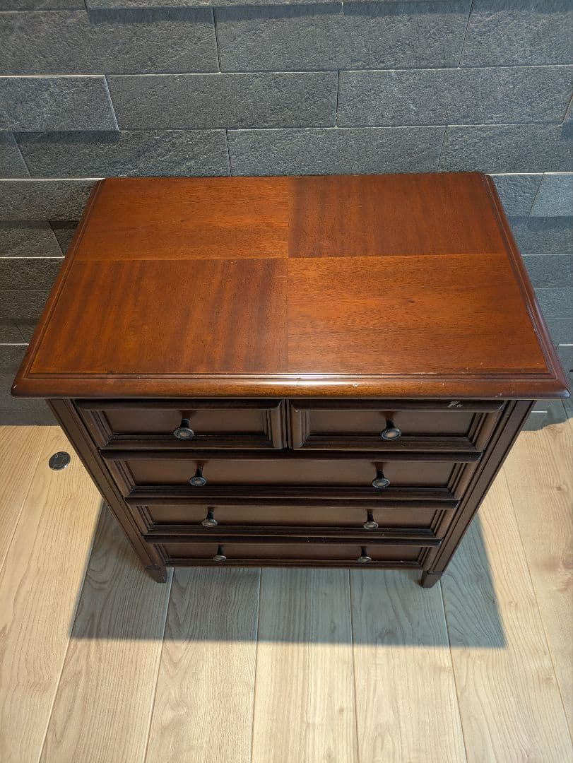 東海家具 KENT ケントシリーズ サイドチェスト 4段 整理タンス